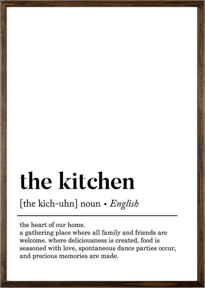 Obraz 50x70 cm Kitchen – Wallity