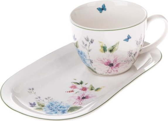 Bílý porcelánový šálek na espresso 450 ml – Dakls