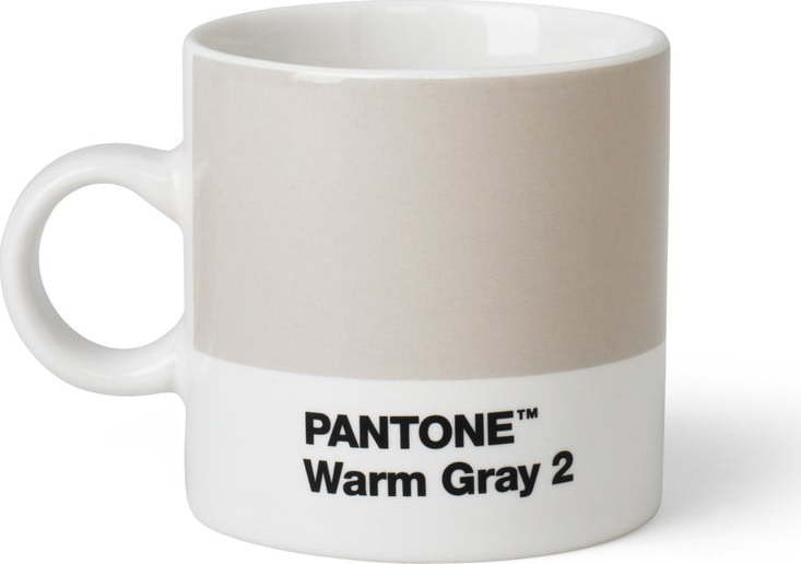 Světle šedý keramický hrnek na espresso 120 ml Espresso Warm Gray 2 – Pantone