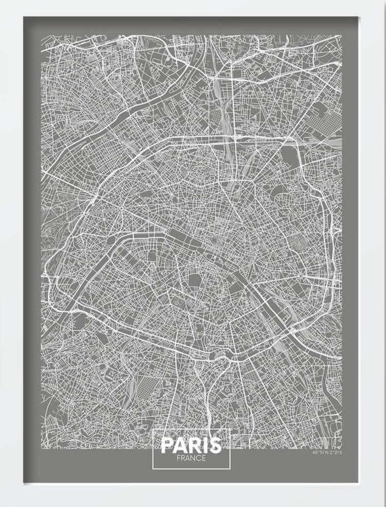 Obraz 40x55 cm Paris – Wallity