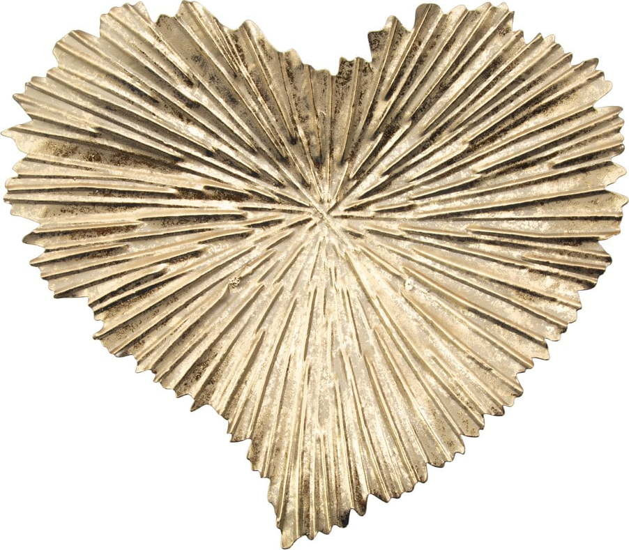 Kovový dekorativní tác 29x25 cm Heart – Mauro Ferretti