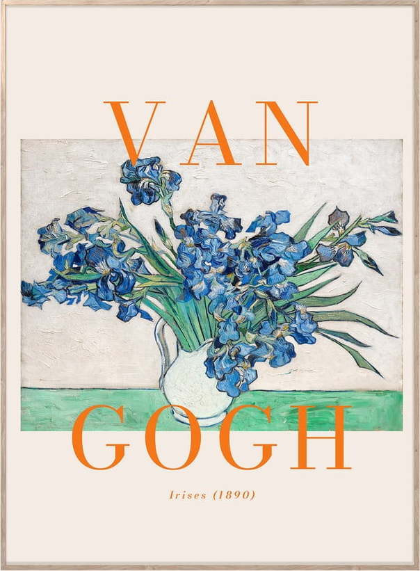 Obraz 50x70 cm Irises – Styler