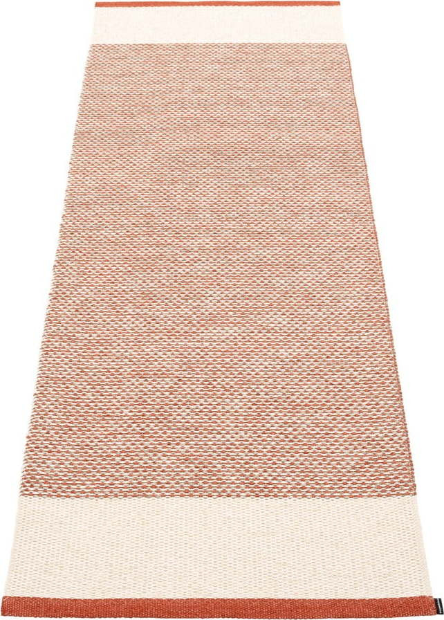 Vnitřní a venkovní běhoun v cihlové barvě 70x200 cm Edit Brick – Pappelina