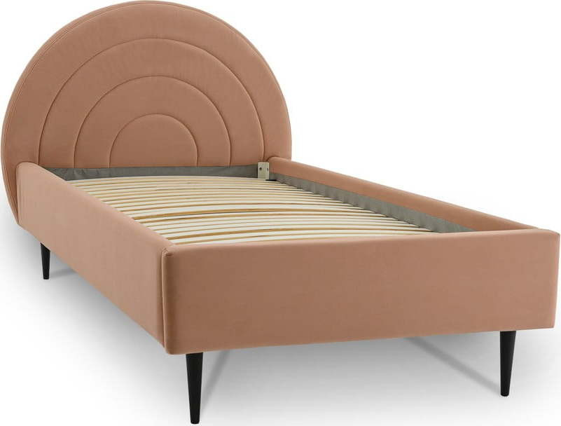 Růžová dětská postel 120x200 cm Rainbow – Scandic