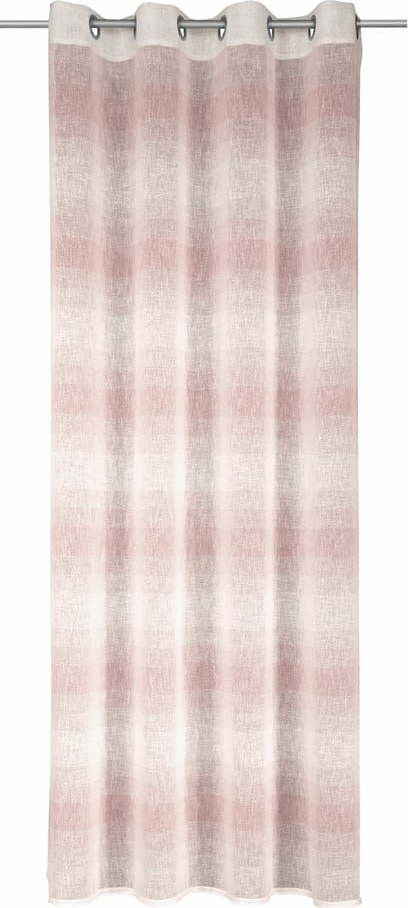 Růžový závěs 135x245 cm Etamine – Sehlbach