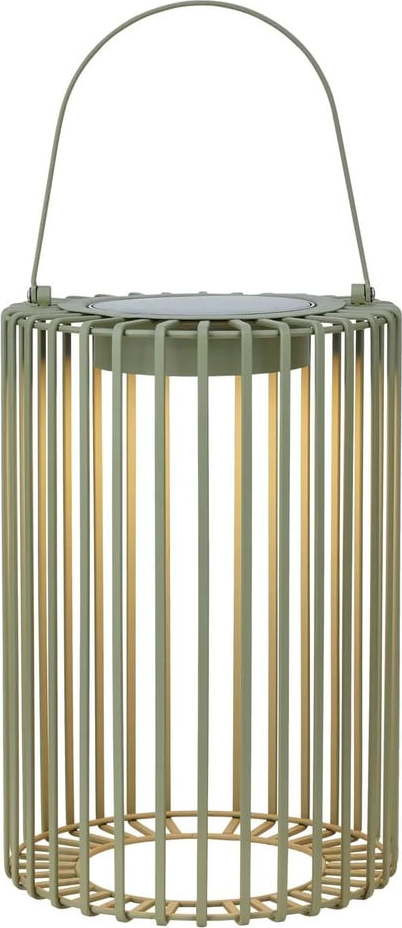 Zelená venkovní solární LED lucerna na USB (výška 54 cm) Cavia – Markslöjd