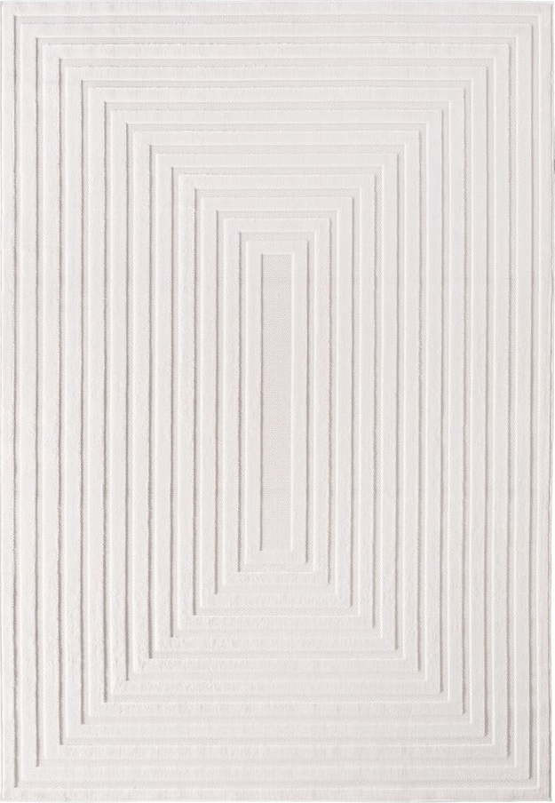 Krémový vnitřní a venkovní běhoun 80x150 cm Doha 1653 Cream – Ayyildiz Carpets