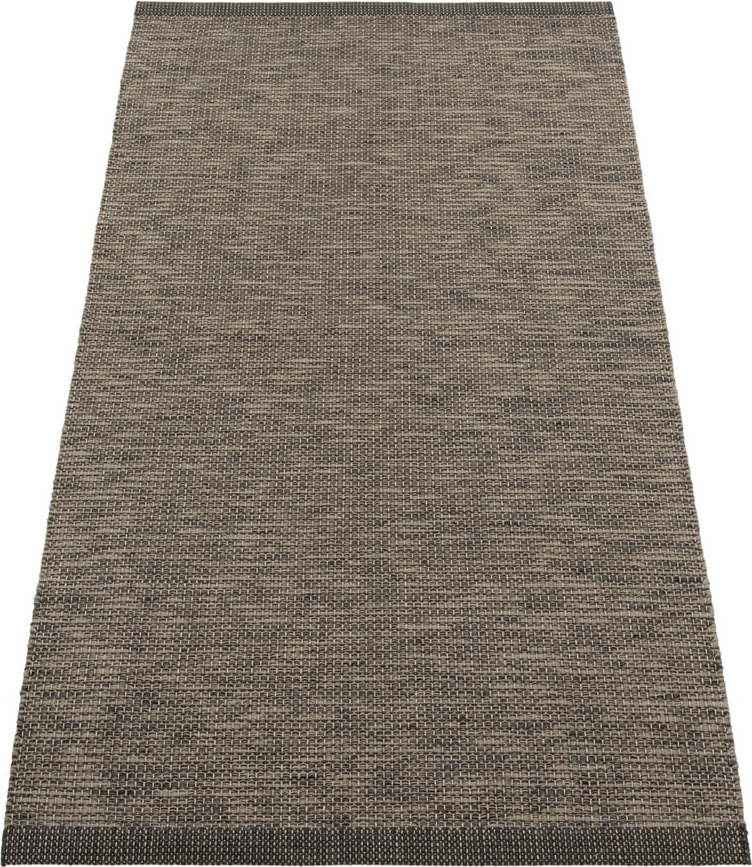 Tmavě hnědý vnitřní a venkovní běhoun 70x150 cm Sam Black Walnut – Pappelina