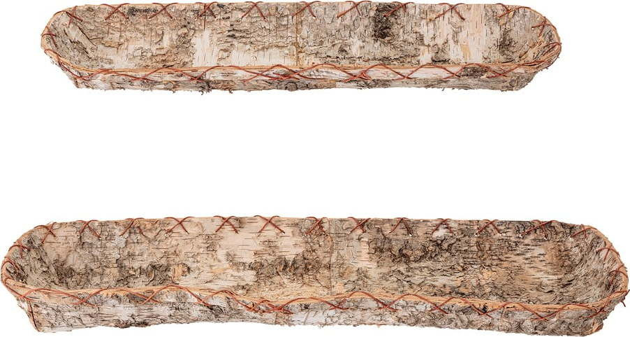 Dekorativní tácy v sadě 2 ks 25x80 cm Pepe – Bloomingville