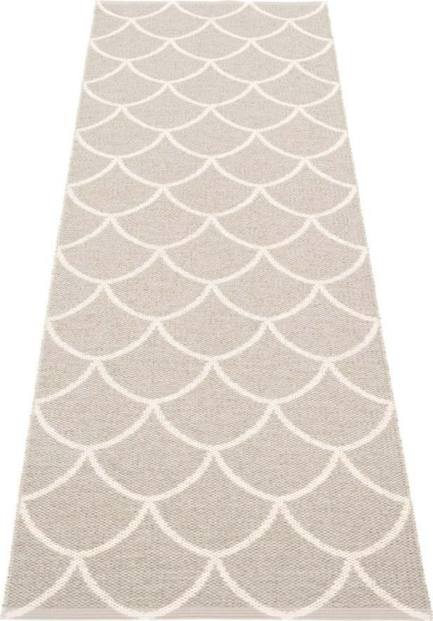 Krémový vnitřní a venkovní běhoun 70x225 cm Kotte Linen – Pappelina