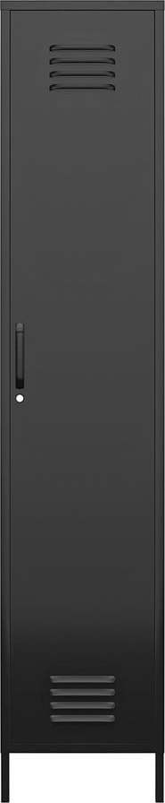 Černá kovová skříňka 38x185x40 cm Mission District – Støraa