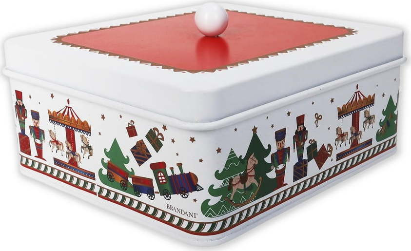 Cínová dóza na cukroví Scatola – Brandani