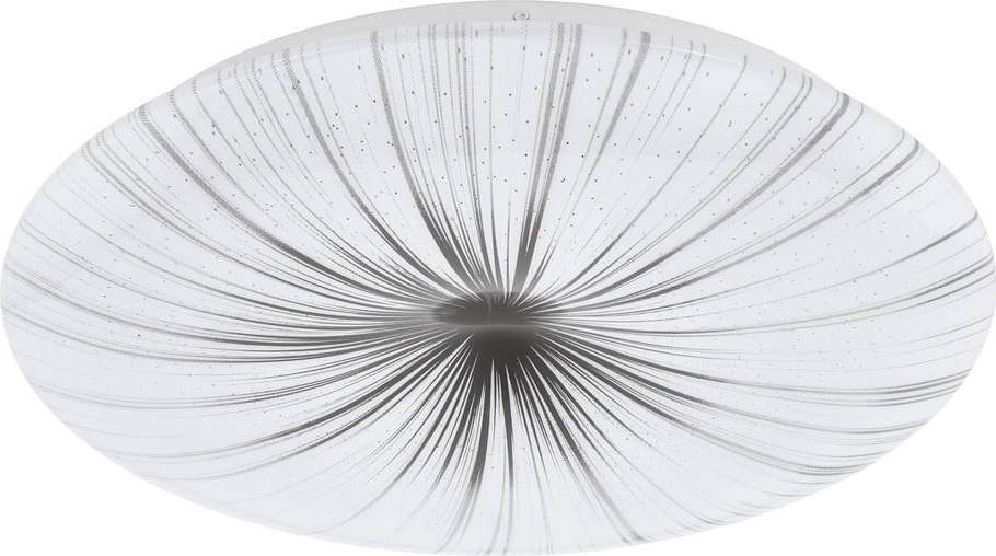 LED stropní svítidlo v bílo-stříbrné barvě NIEVES – EGLO