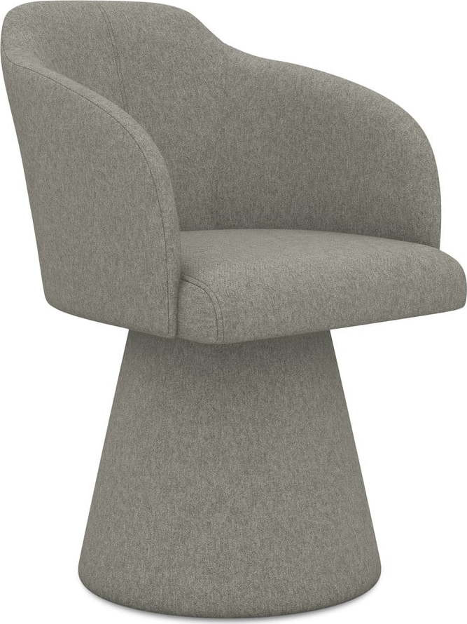 Šedá jídelní židle Kanoa – Makamii