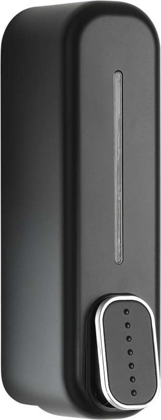 Černý nástěnný plastový dávkovač mýdla 350 ml Aqualine Mullet – Sapho