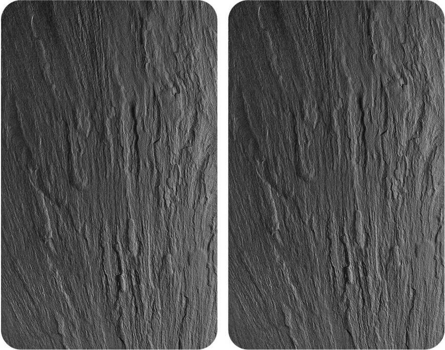 Sada 2 skleněných krytů na sporák Wenko XL State, 40 x 52 cm