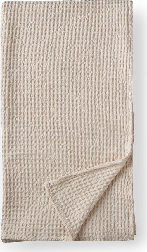 Béžová bavlněná deka 150x200 cm Jaipur Chunky Waffle – Pineapple Elephant