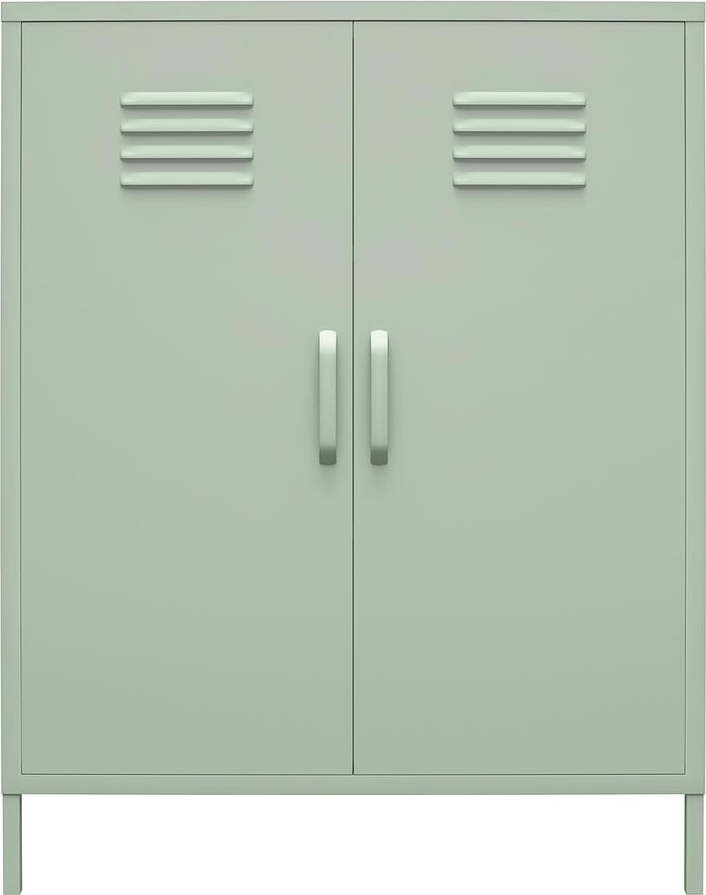 Zelená kovová skříňka 40x102x80 cm Mission District – Støraa