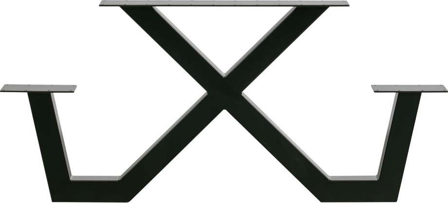 Černá náhradní konstrukce ke stolu Tablo – WOOOD