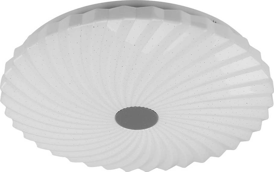 Bílé stmívatelné LED stropní svítidlo na dálkové ovládání 38,5x38,5 cm Calipso – Candellux Lighting