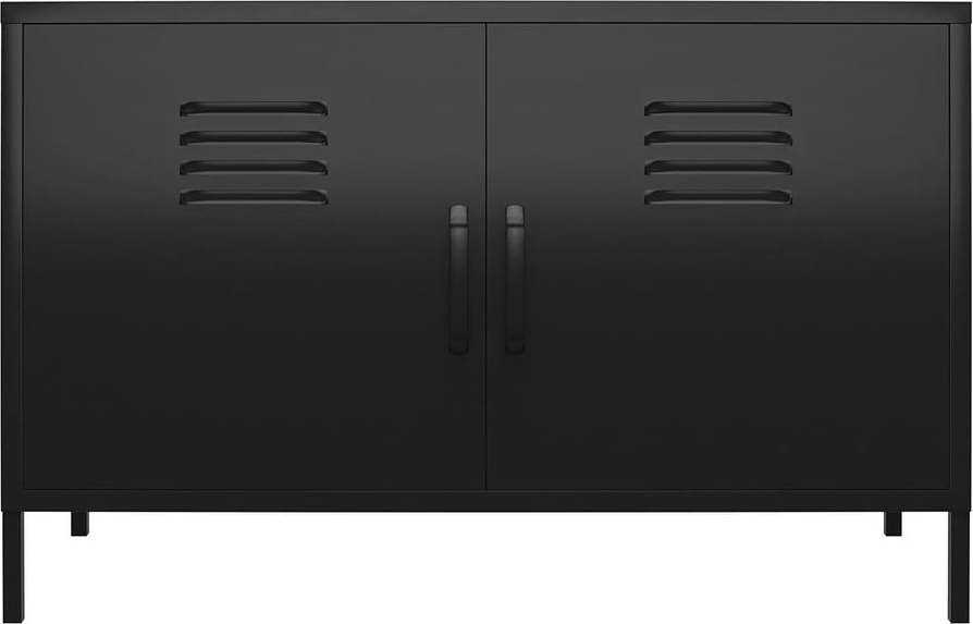 Černá kovová skříňka 100x64x40 cm Mission District – Støraa
