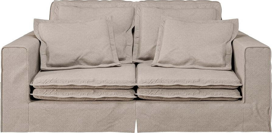 Béžová pohovka 196 cm Nora – Ropez