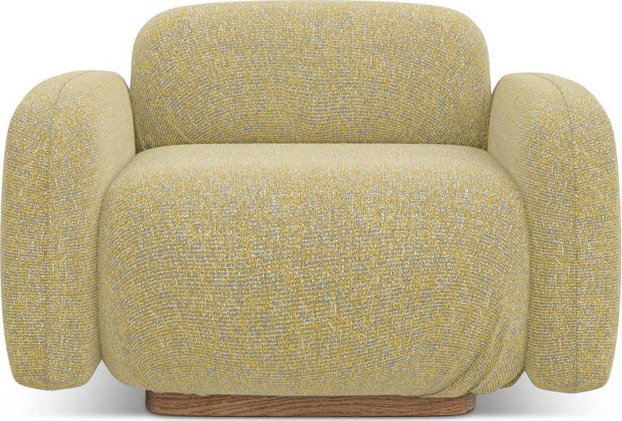 Žluté křeslo Ailani – Makamii