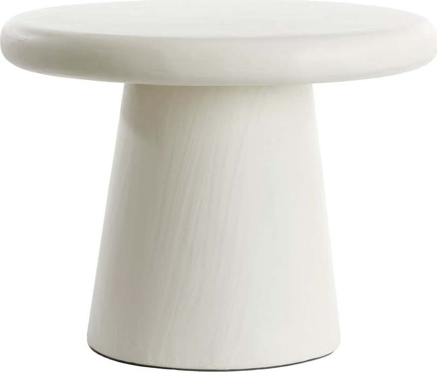 Bílý kulatý konferenční stolek ø 60 cm Kulona – Light & Living