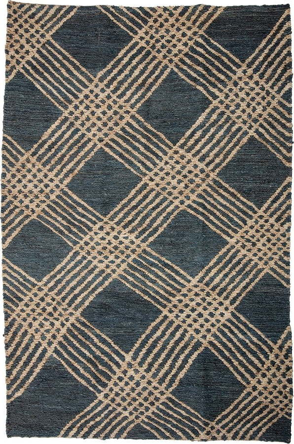 Antracitový jutový koberec 150x245 cm Cat – Bloomingville