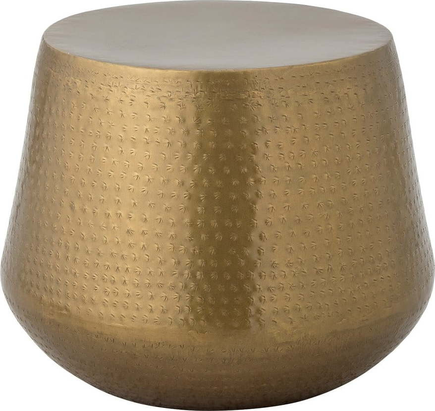 Kovový kulatý konferenční stolek ve zlaté barvě ø 50 cm Avola – Bloomingville