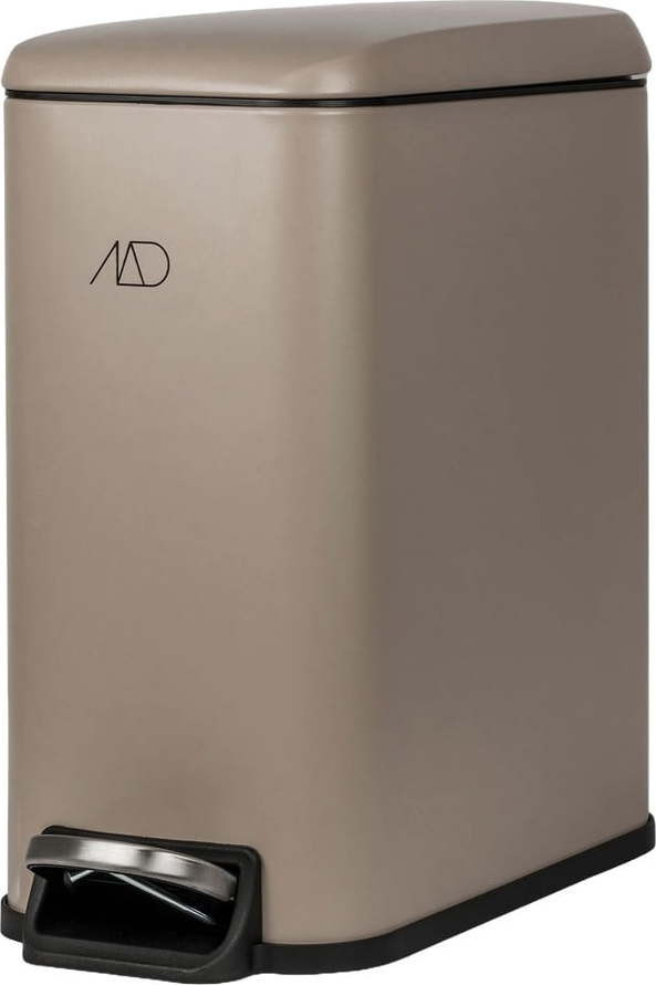 Béžový pedálový kovový odpadkový koš 5 l Wendy – Mette Ditmer Denmark
