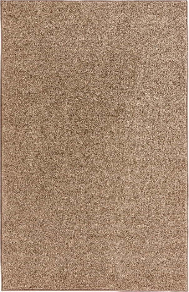 Hnědý koberec Hanse Home Pure, 80 x 150 cm