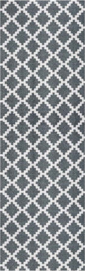 Šedý běhoun Zala Living Elegance, 50 x 150 cm