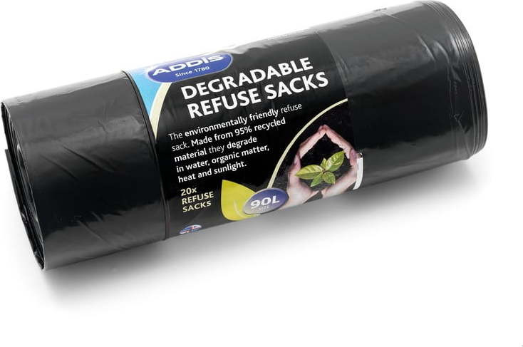 Kompostovatelné pytle na odpadky v sadě 20 ks 90 l – Addis