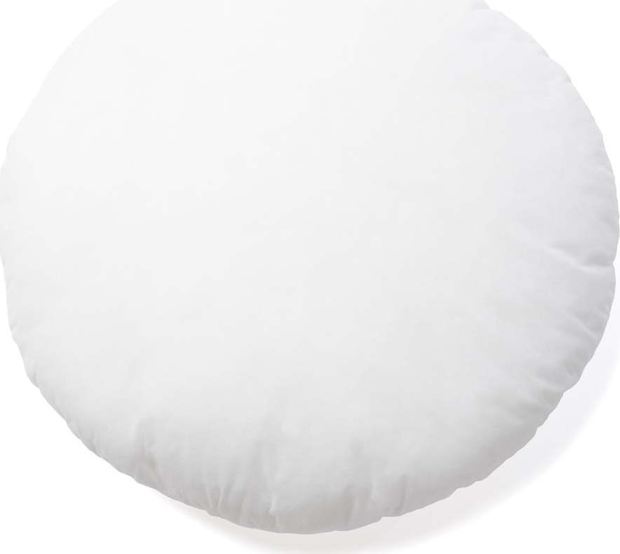 Bílá výplň do polštáře Kave Home Fluff, ø 45 cm