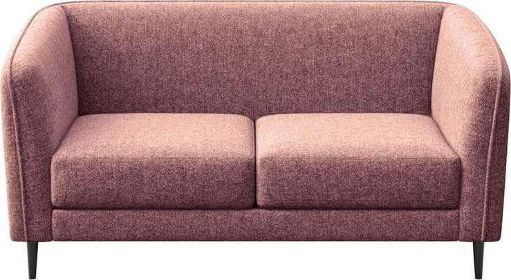 Růžová pohovka 160 cm Galbe – Ghado