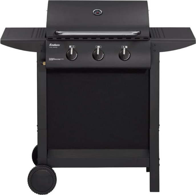 Černý plynový venkovní gril ENDERS San Diego 3