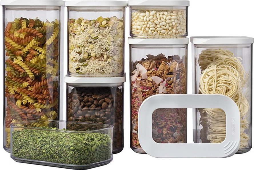 Dózy na potraviny v sadě 7 ks Modula – Mepal