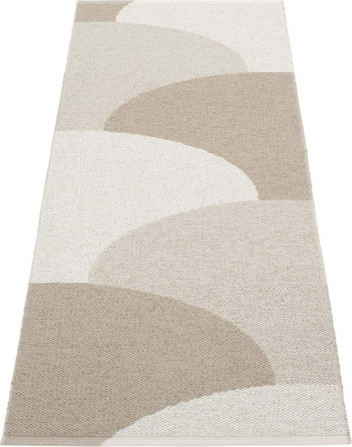 Béžový vnitřní a venkovní běhoun 70x180 cm Hill Dark Linen – Pappelina