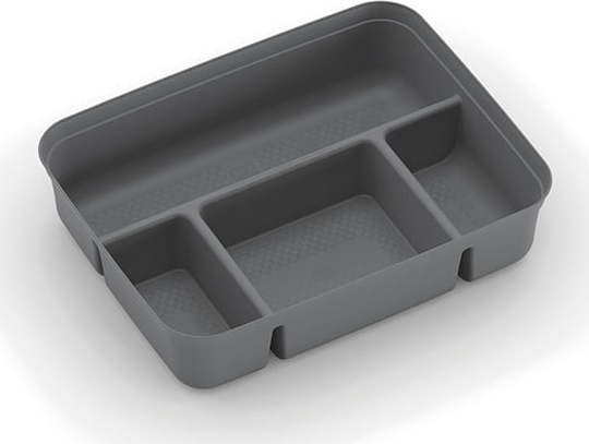Šedý plastový rozdělovač do úložného boxu 31,5x24x7,5 cm K Latch Box – KIS