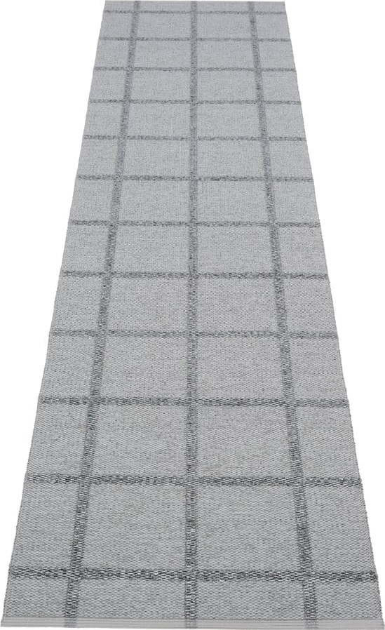 Šedý vnitřní a venkovní běhoun 70x300 cm Ada Grey – Pappelina