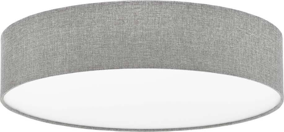 Bílo-šedé stropní svítidlo s textilním stínidlem PASTERI – EGLO