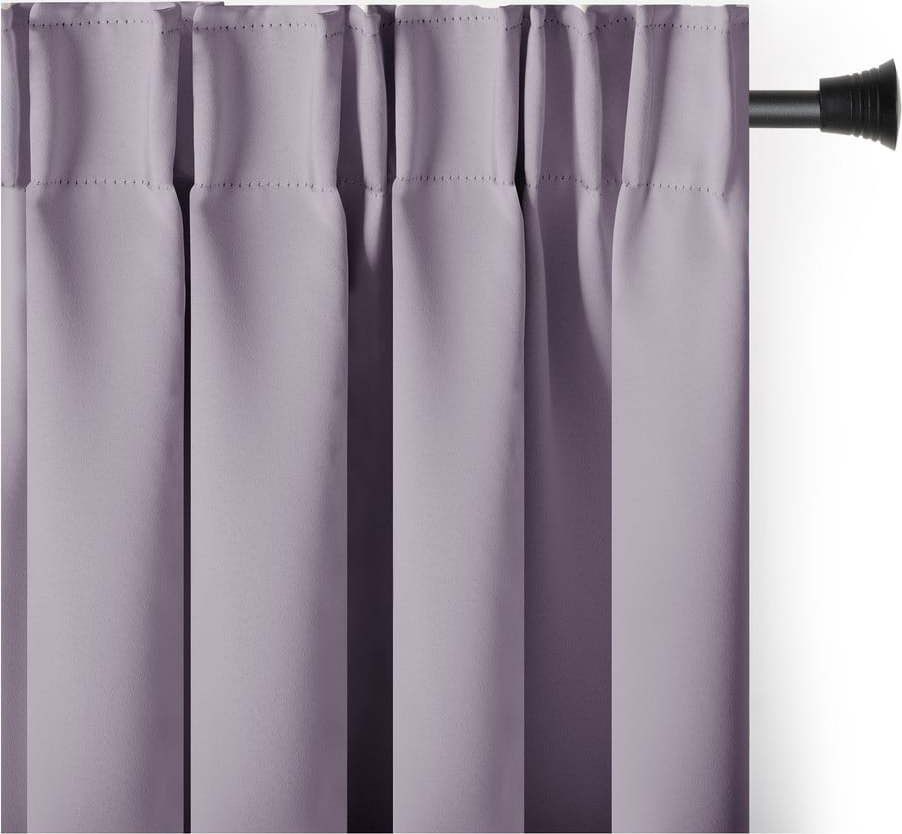 Zatemňovací termo závěs starorůžový 140x270 cm Pleat – Restilo