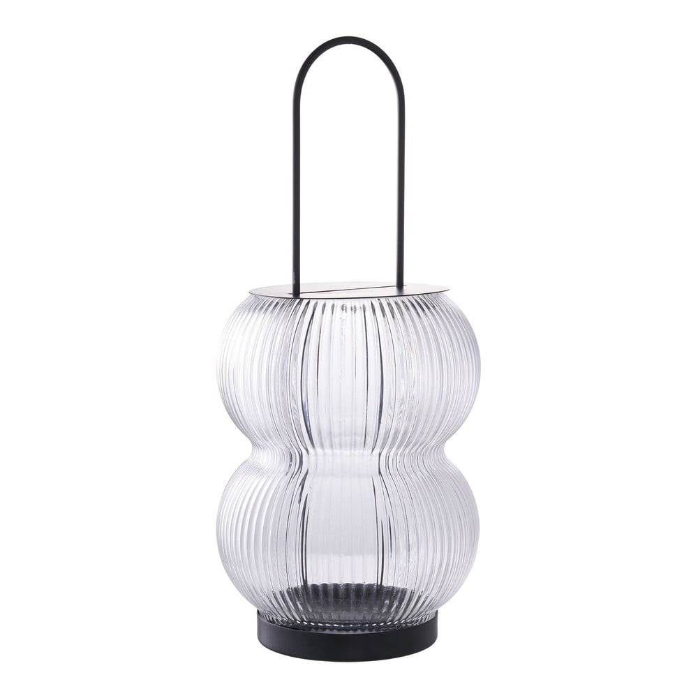 Skleněná lucerna (výška 36 cm) Lucena – House Nordic