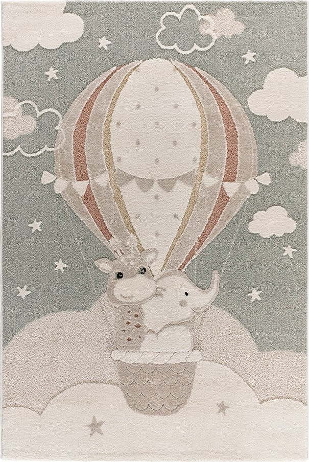 Zeleno-béžový dětský koberec 120x170 cm Clown – Universal