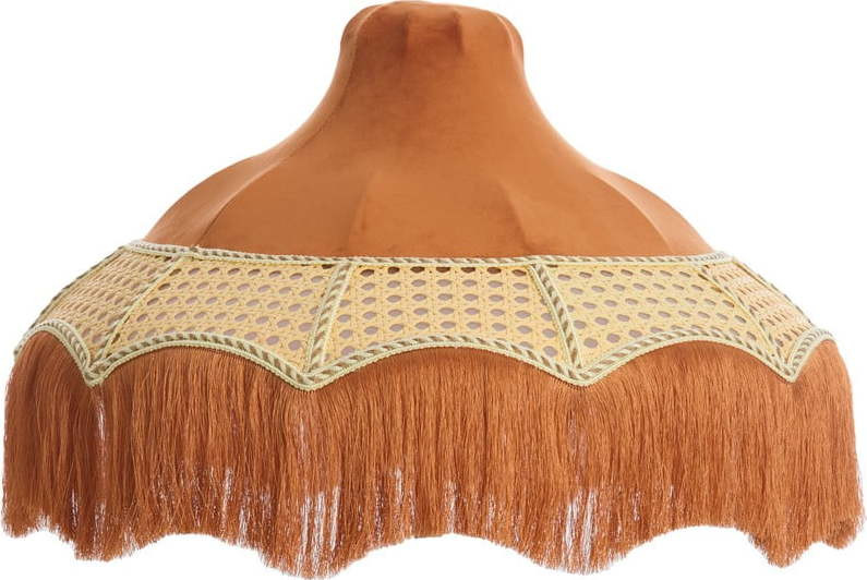 Oranžové stínidlo ø 45 cm Mizia – Light & Living