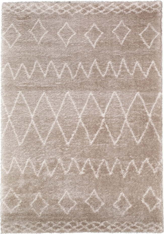 Světle hnědá koupelnová předložka 60x110 cm Berber – Tomasucci