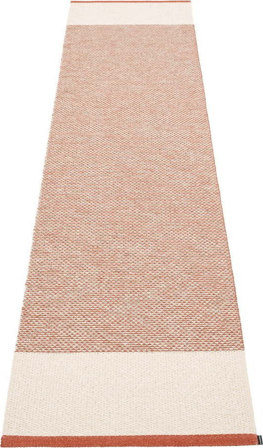 Vnitřní a venkovní běhoun v cihlové barvě 70x300 cm Edit Brick – Pappelina