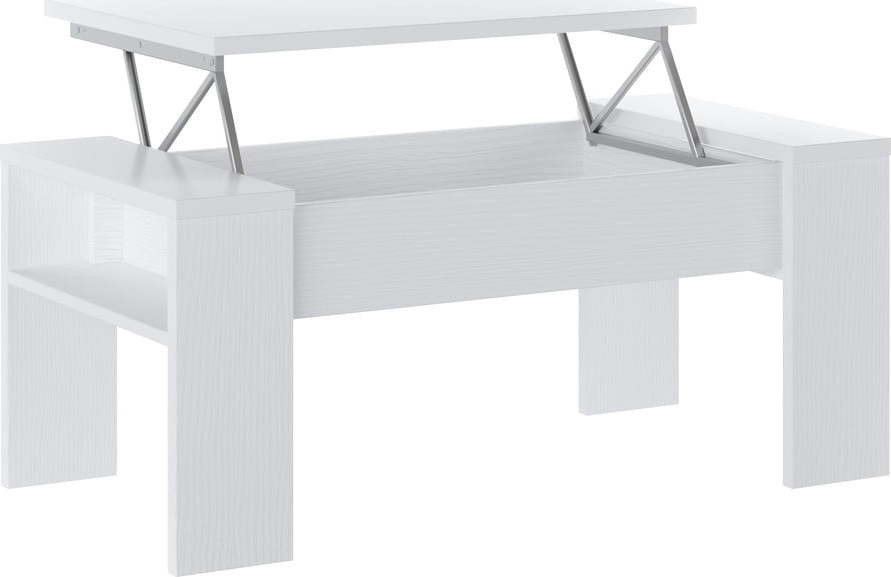 Bílý konferenční stolek 50x98,5 cm James – Tomasucci