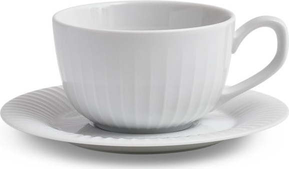 Bílý porcelánový šálek Kähler Design Hammershoi, 250 ml